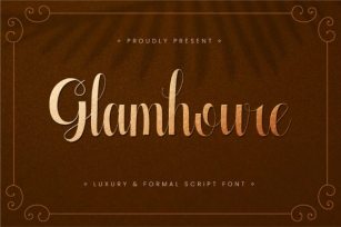 Glamhoure Font Download