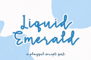 Liquid Emerald Font Download