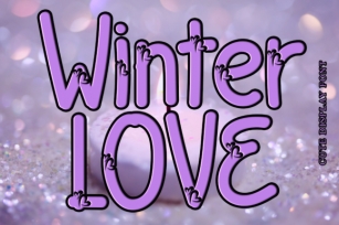 Winter Love Font Download