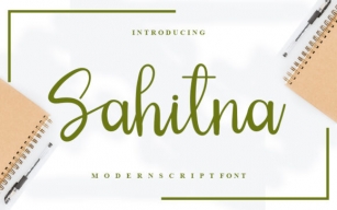 Sahitna Font Download