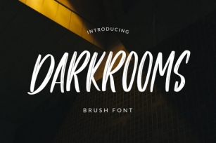 Darkrooms Font Download