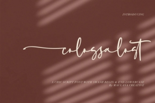Colossalost Font Download