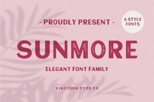 Sunmore - Elegant Font Font Download