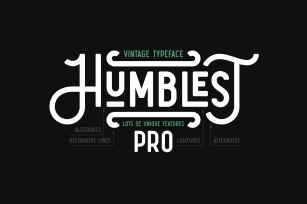 Humblest Pro Font Download