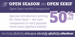 Open Serif Font Download
