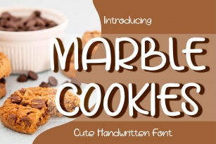 Marble Cookies Font Download