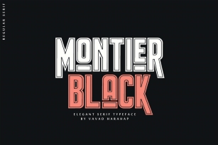 Montier Black Font Download