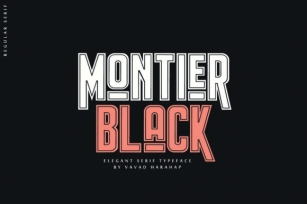Montier Black Font Download