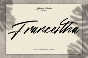 Francestha Font Download