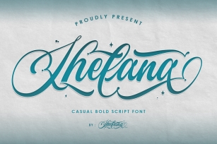 Shelana Casual Bold Script Font Download