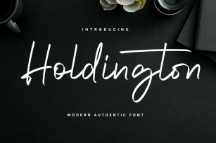 Holdington Font Download