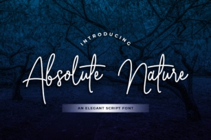 Absolute Nature Font Download