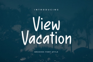 View Vacation Font Download