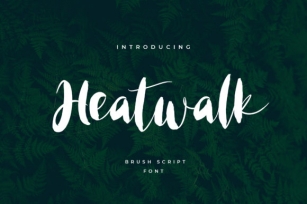 Heatwalk Font Download
