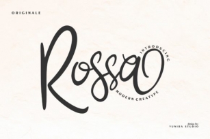 Rossa Font Download