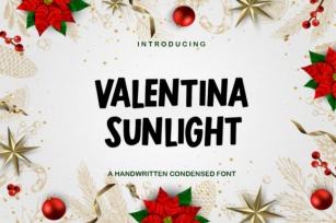 Valentina Sunlight Font Download