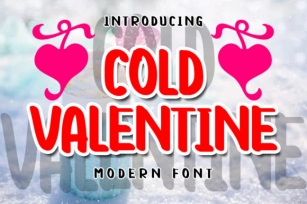 Cold Valentine Font Download