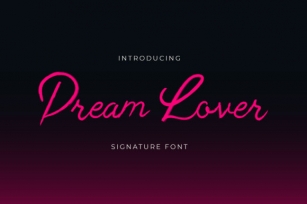Dream Lover Font Download