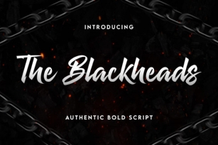 The Blackheads Font Download