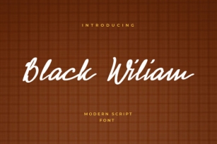 Black Wiliam Font Download