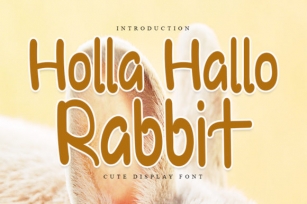 Holla Hallo Rabbit Font Download
