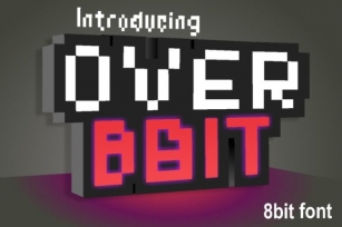 Over 8 Bit Font Download