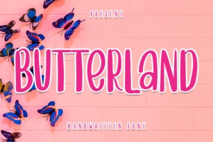 Butterland Font Download