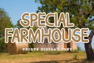 Special Farmhouse Font Download