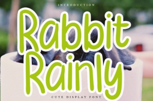 Rabbit Rainly Font Download