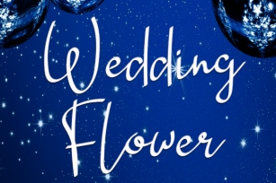 Wedding Flower Font Download