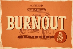 Burnout Font Font Download