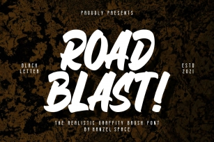 Road Blast! Font Download