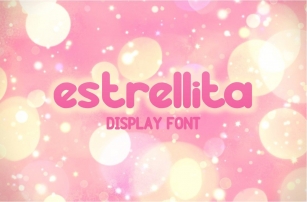 Estrellita Display Font Font Download