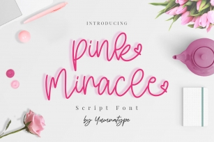 Pink Miracle Font Download