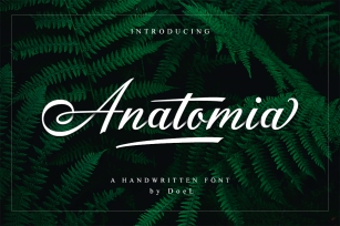 Anatomia Script Font Download