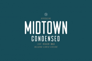 Midtown Condensed Font Download