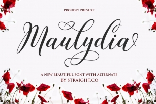 Maulydia Script Font Download