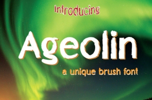 Ageolin Font Download