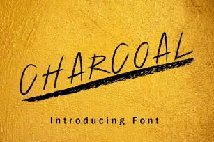 Charcoal Hand Drawn Font Font Download