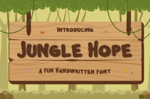 Jungle Hope Font Download
