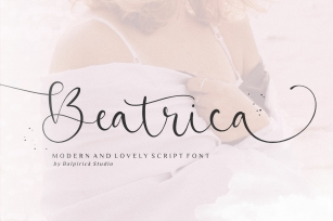 Beatrica Modern And Lovely Script Font Font Download