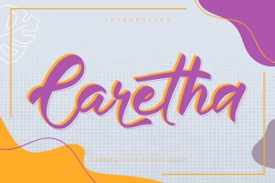 Caretha | Handwritten Script Font Font Download