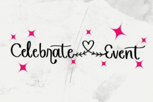 Celebrate Event Font Download