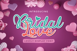 Bridal Love Font Download