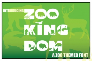 Zoo Kingdom Font Download
