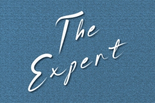 The Expert Font Download