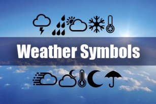 Weather Symbols Font Download
