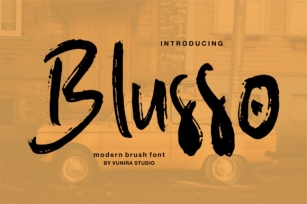 Blusso Font Download