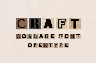 Collage Font Download