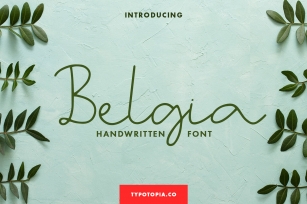 Belgia Font Download